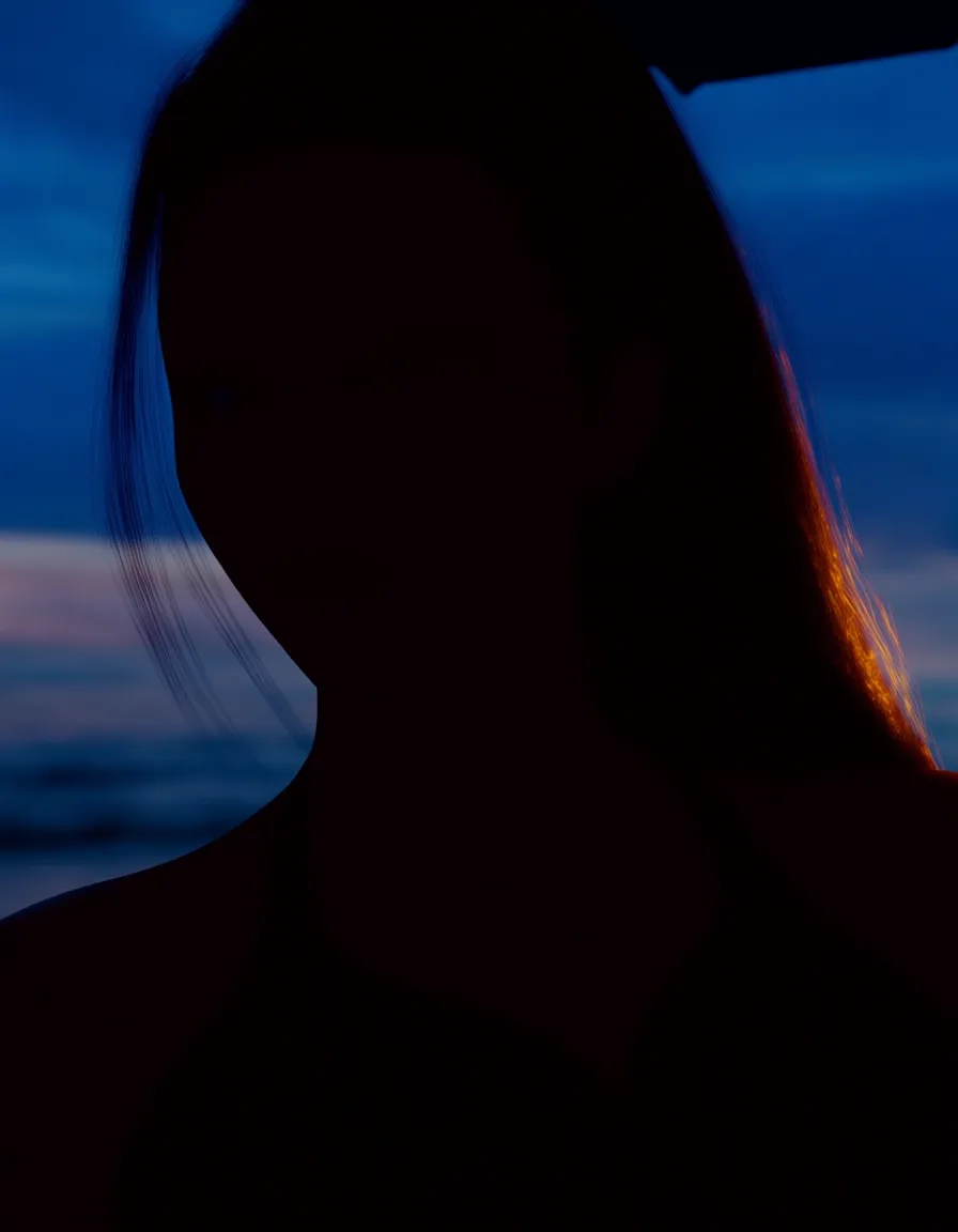 best quality, hyperrealistic, fitness model, feet out of frame, horns, facesitting, beach, extreme close-up, soft lighting, 8k uhd photo, hentai_studio_quality