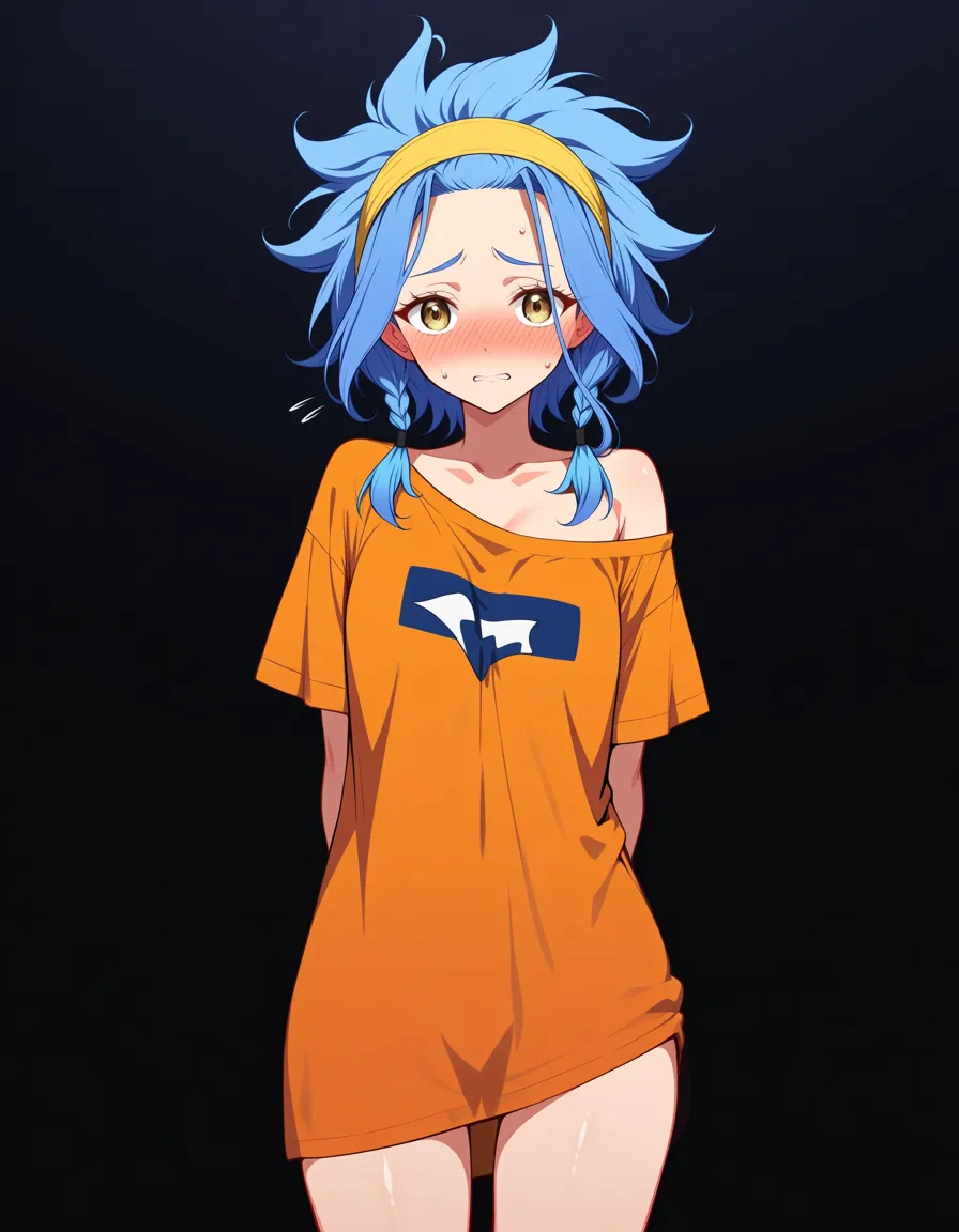 levy mcgarden, exhibitionism, public_indecency, shame, bottomless, shirt, hentai_studio_quality