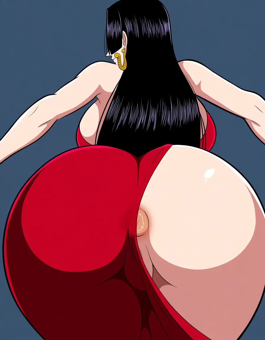 Boa hancock frome one piece huge ass huge anal solo_focus, hentai_studio_quality