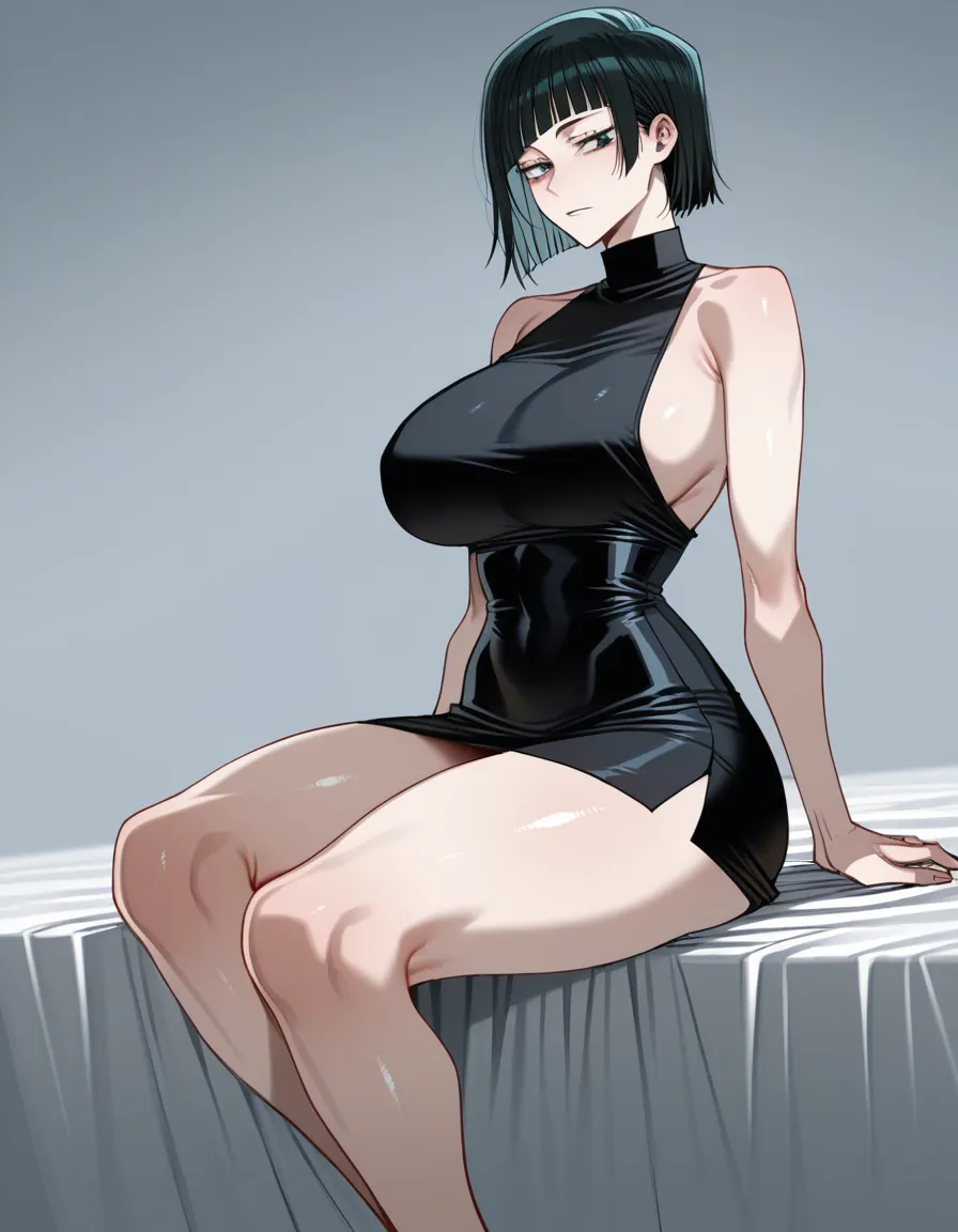 Nobara from jujutsu kaisen, Big breasts, thick thighs, black dress down to her legs, sleeveless, sensual pose, background white 



[ratatatat74] Bad Ending Party, hentai_studio_quality, hentai_studio_quality, hentai_studio_quality, hentai_studio_quality, hentai_studio_quality, hentai_studio_quality, hentai_studio_quality, hentai_studio_quality, hentai_studio_quality