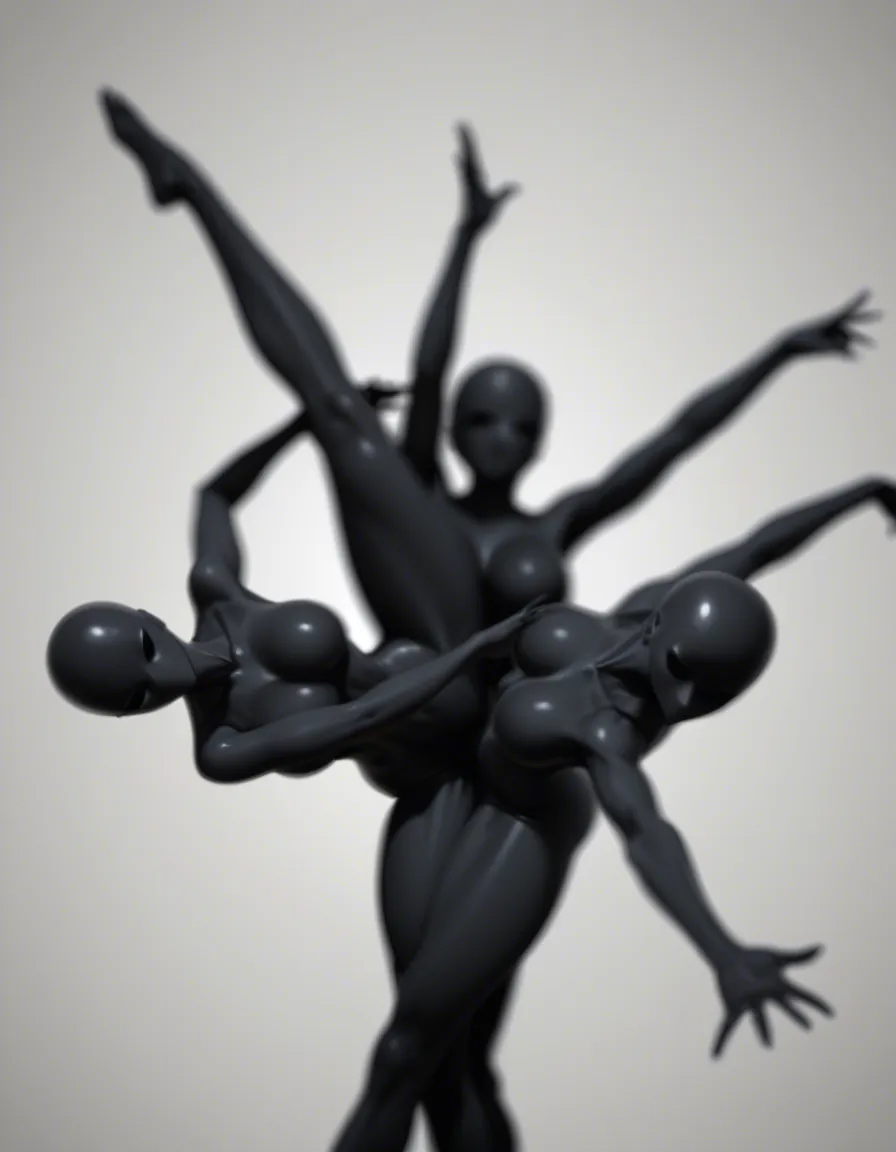 8k, sharp focus, detailed skin, three-quarter view, 2girls, leg up, arms up, depth of field, studio photo, hentai_studio_quality