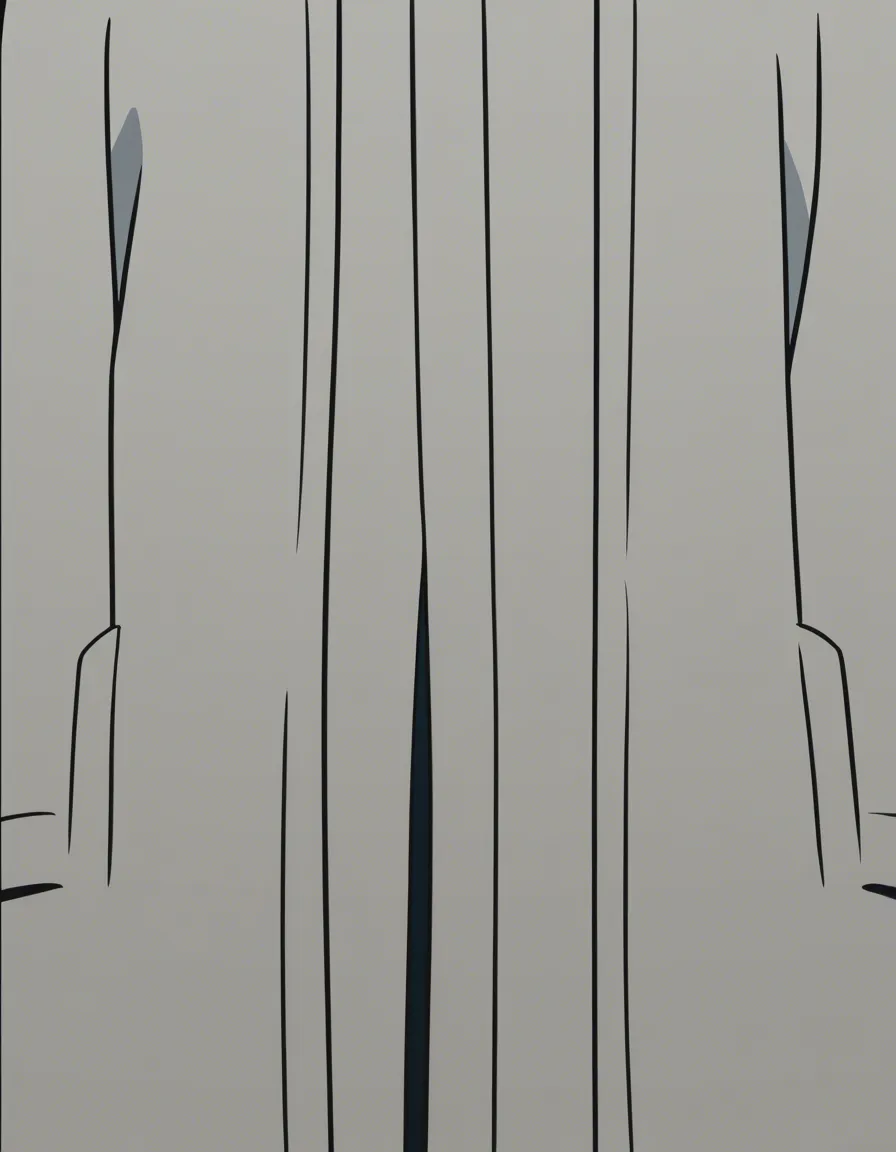 masterpiece, clean art, 1other, open clothes, presenting, three-quarter view, soft cel shading, (anime style:1.3), 2d, anime screencap, cel shading, flat color