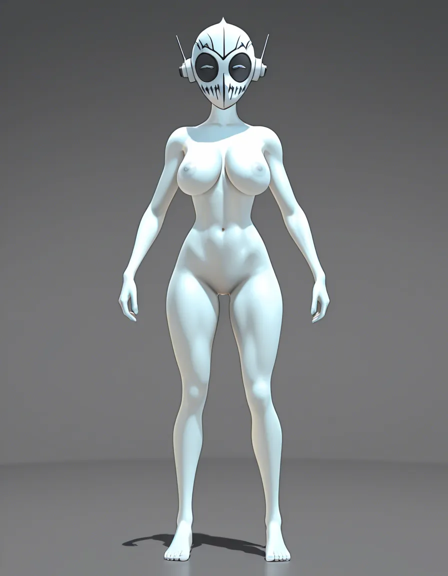 Sony_pictures, Mavis_Dracula, standing nude, score_9, score_8, 3d render, octane render, subsurface scattering, ray tracing, smooth shading