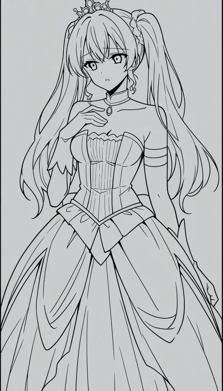 dslr, film grain, photorealistic, princess, twintails, gloves, orgasm, 8k uhd photo