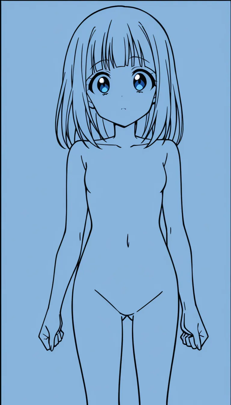 Girl with small breasts jiggling