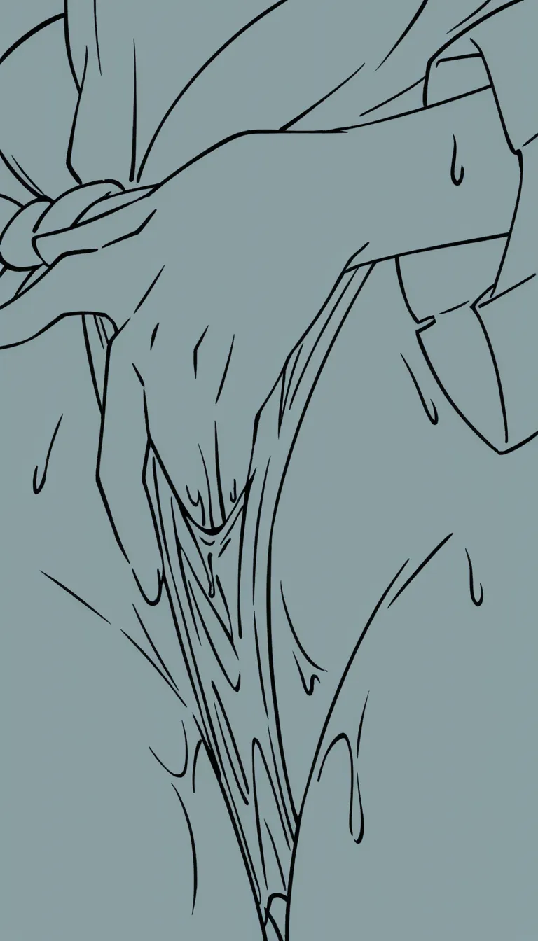 frieren sucks a wet dick while fingering herself