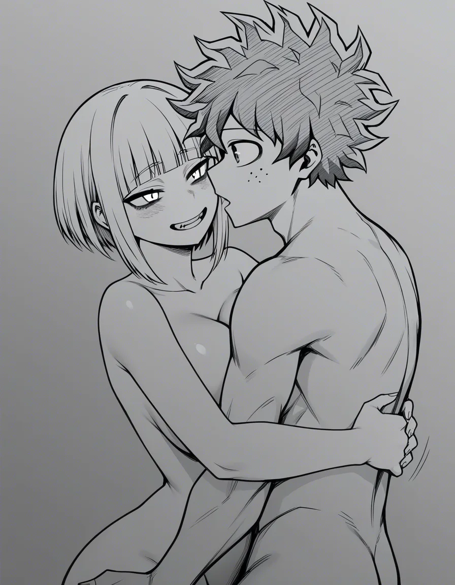 himiko toga pegging midoriya izuku,, hentai_studio_quality