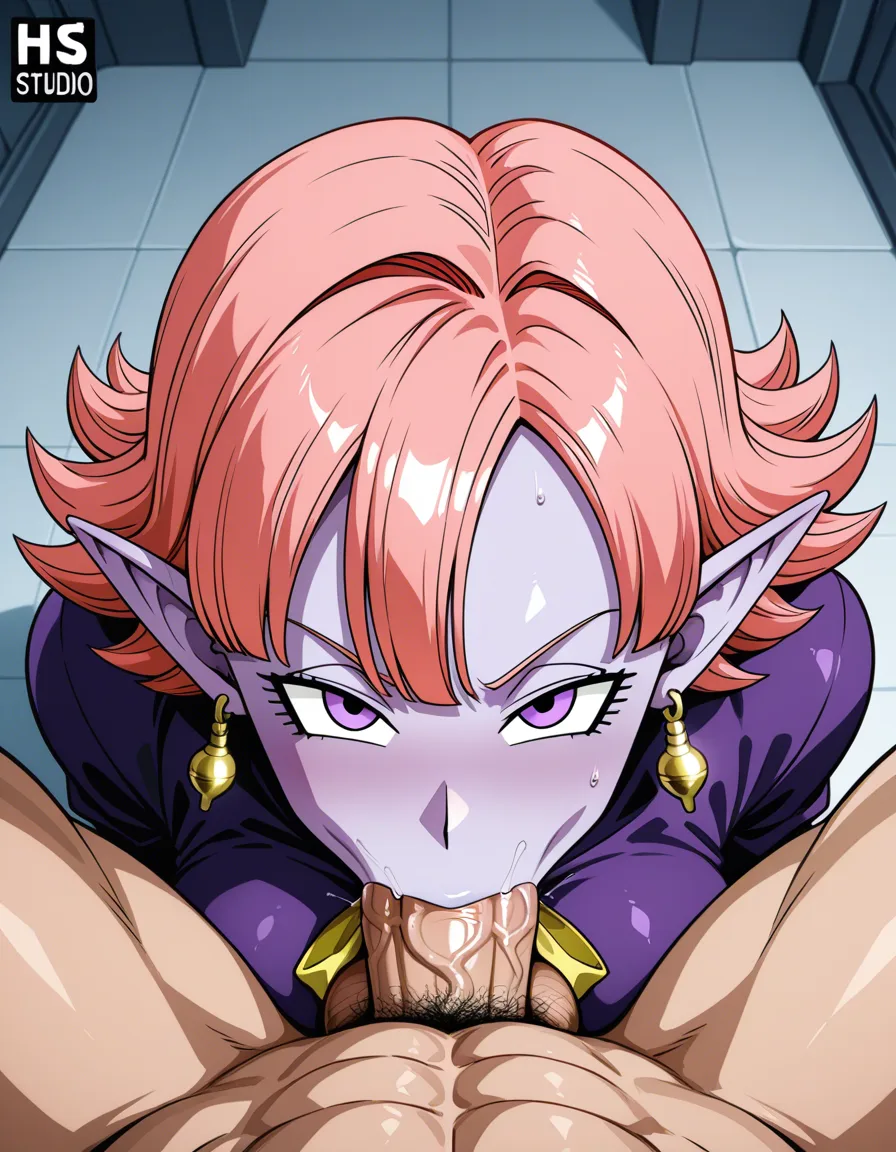Chronoa (dragon ball xenoverse), pov blowjob, deep throat, huge penis, huge balls,, hentai_studio_quality, hentai_studio_quality, hentai_studio_quality, hentai_studio_quality, hentai_studio_quality