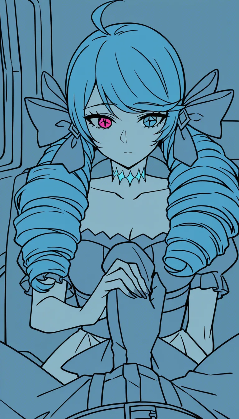 Gwen, from League of Legends, on a bus getting a handjob in a man throught clothes.
Share