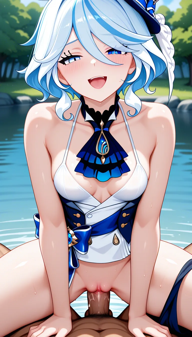 Masterpiece, Genshin impact stylem Furina, shorts down, panties down, Pussy, pov light no hairs penis, pov vaginal sex, pov cowgirl, half-closed eyes, Moaning, Lake, look at viewer, outfit, smile,.,,, value:0.1 for: hentai_studio_quality.,,,,,,,,,,,, hentai_studio_quality, hentai_studio_quality, hentai_studio_quality, hentai_studio_quality, hentai_studio_quality, hentai_studio_quality, hentai_studio_quality, hentai_studio_quality, hentai_studio_quality