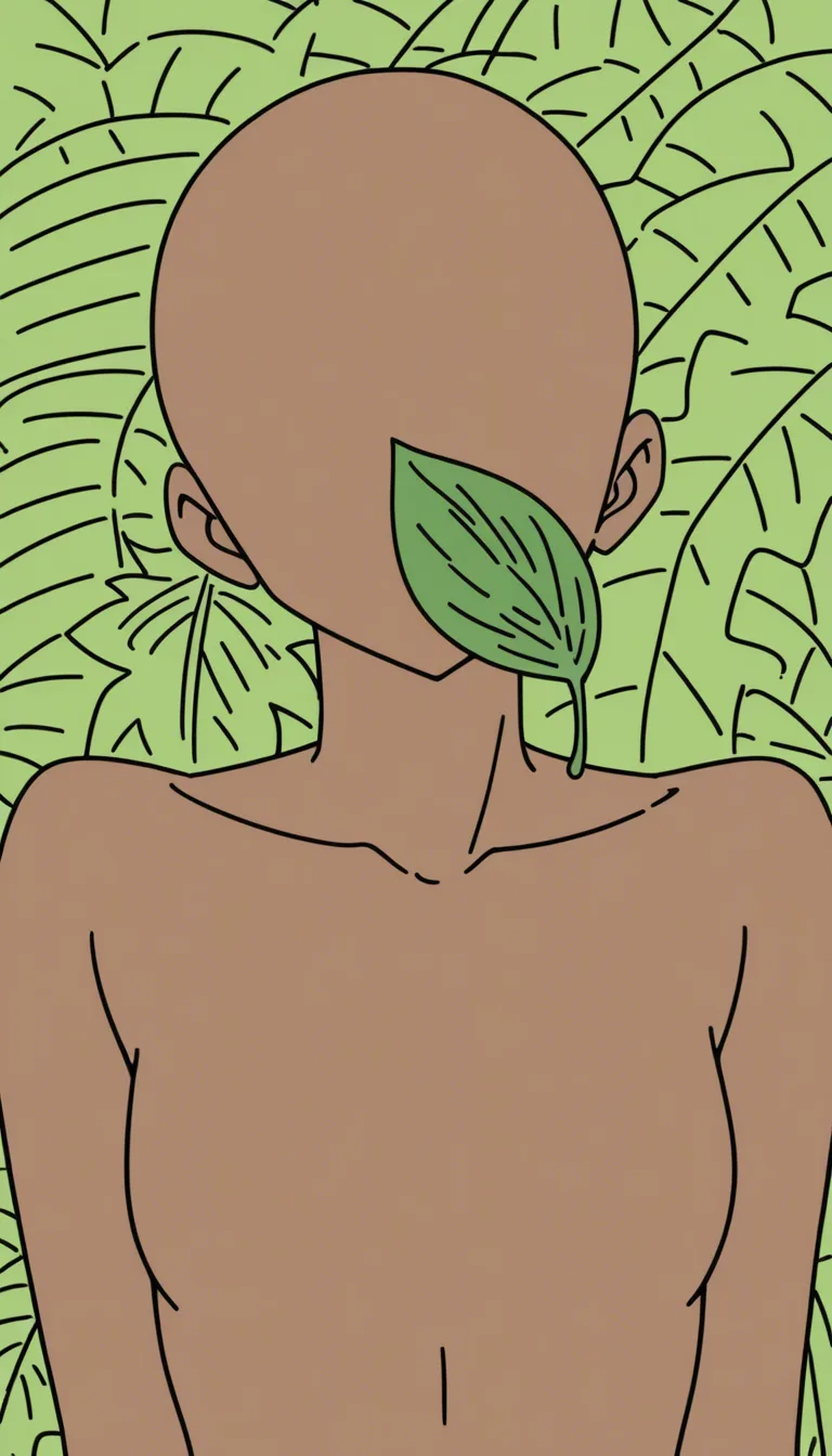 studio quality, sharp focus, 1boy, titfuck, dark skin, leaf, tender moment, hyperrealistic, nude , small_breasts,