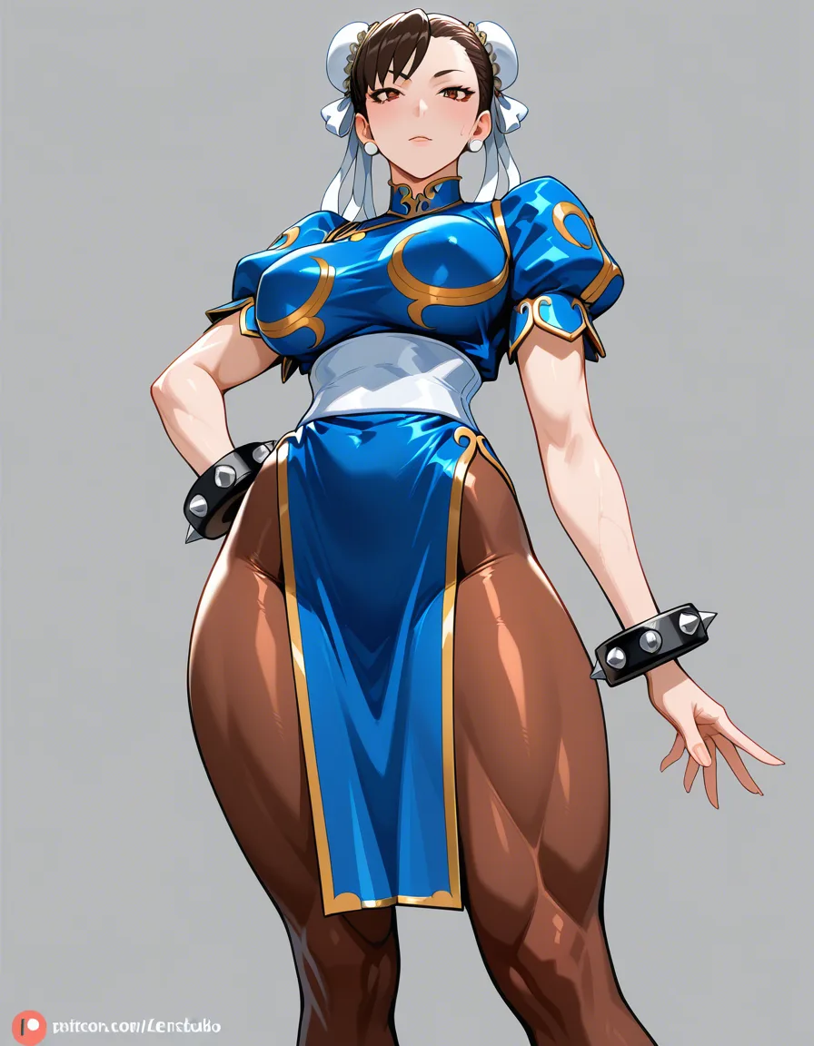 masterpiece, chun-li , rubber-encased, hentai_studio_quality
