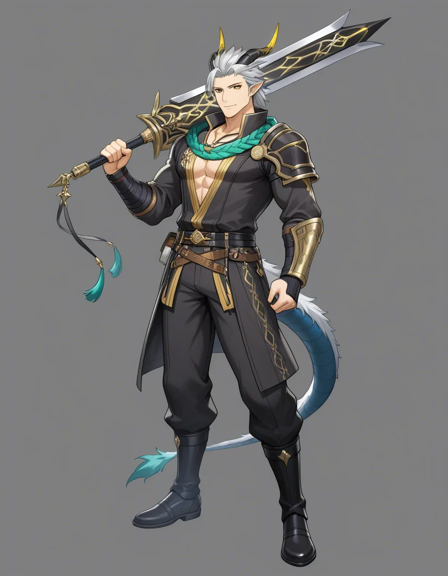 dragon traveler Loki, summoners team, hentai_studio_quality, hentai_studio_quality, hentai_studio_quality