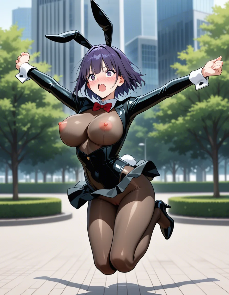 best quality, at the park, reverse bunny girl bodysuit , skirt_lift , big tits, jumping , blushing , explicit anime render, hentai_studio_quality, hentai_studio_quality, hentai_studio_quality, hentai_studio_quality, hentai_studio_quality, hentai_studio_quality, hentai_studio_quality