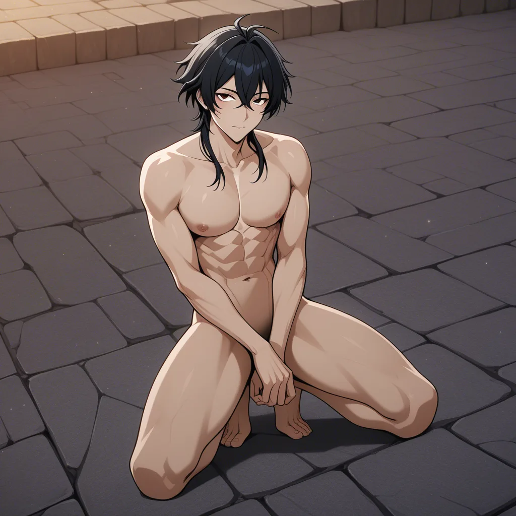 highly detailed, sharp, male focus, beautiful canadian woman, fully nude, lustful eyes, eroge aesthetic, backyard full, hentai_studio_quality