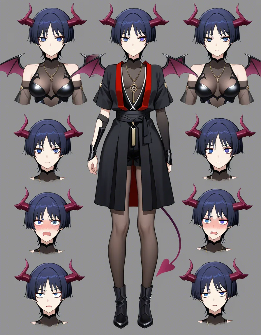 Masterpiece, 18+, both Scaramouche and Lumine fully visible together, no solo, Scaramouche is male, Lumine deepthroating Scaramouche, both faces clear with lewd expressions, Scaramouche as priest in clerical robes, Lumine as succubus with horns, wings and tail, hentai_studio_quality