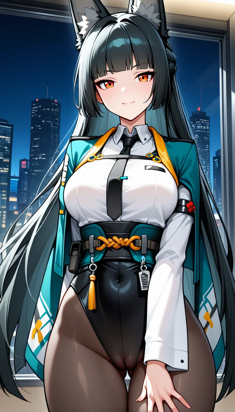 masterpiece, zenless zone, hoshimi miyabi, natural medium_breasts not hanging, outfit, breats are hidden, city window background, look at viewer, cameltoe, smile,, dont black screen hentai_studio_quality out of prompt., hentai_studio_quality, hentai_studio_quality, hentai_studio_quality, hentai_studio_quality, hentai_studio_quality, hentai_studio_quality, hentai_studio_quality, hentai_studio_quality, hentai_studio_quality, hentai_studio_quality, hentai_studio_quality, hentai_studio_quality, hentai_studio_quality, hentai_studio_quality, hentai_studio_quality