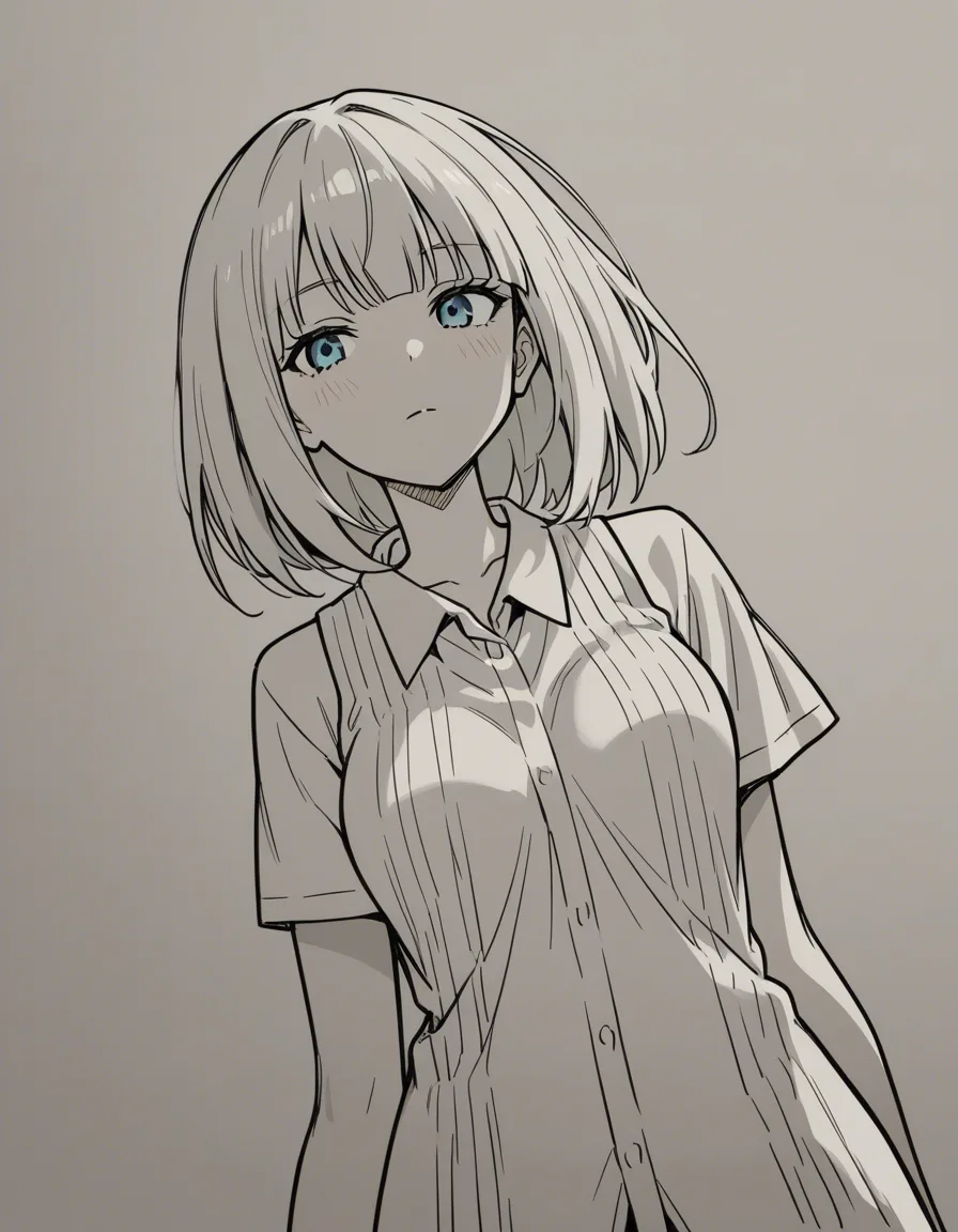 Cute alt ypung woman, hentai_studio_quality