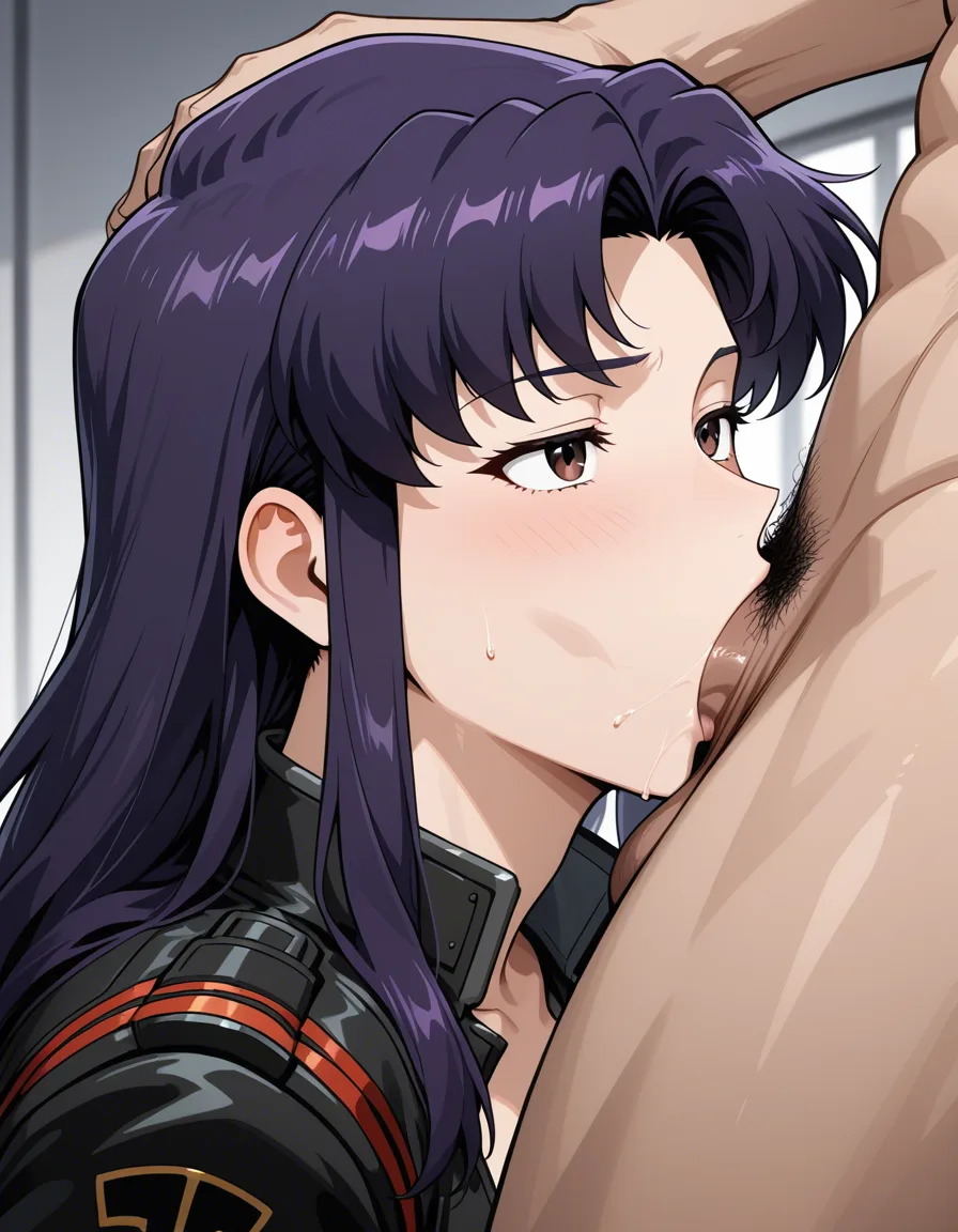 Deep throat @katsuragi_misato, hentai_studio_quality