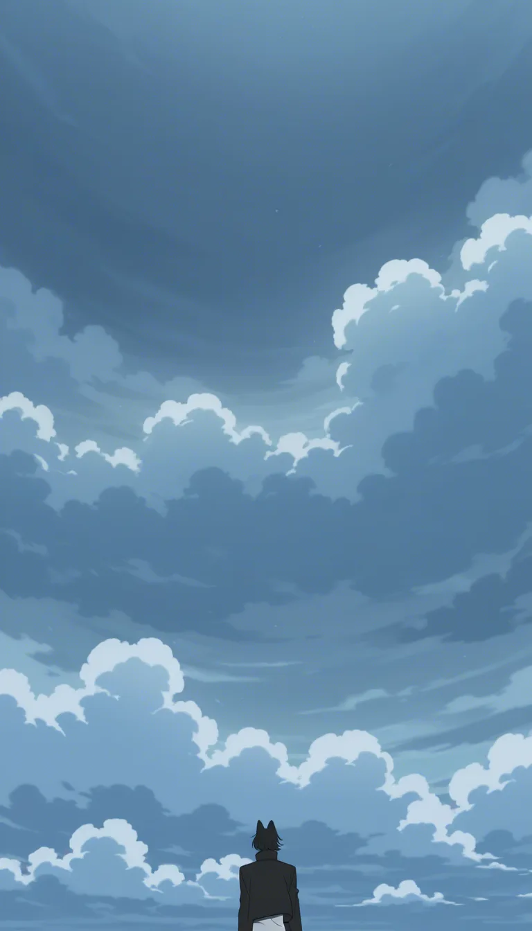 best quality, hyperrealistic, catgirl, animal ears, jacket, straddling, cloudy sky, photorealistic