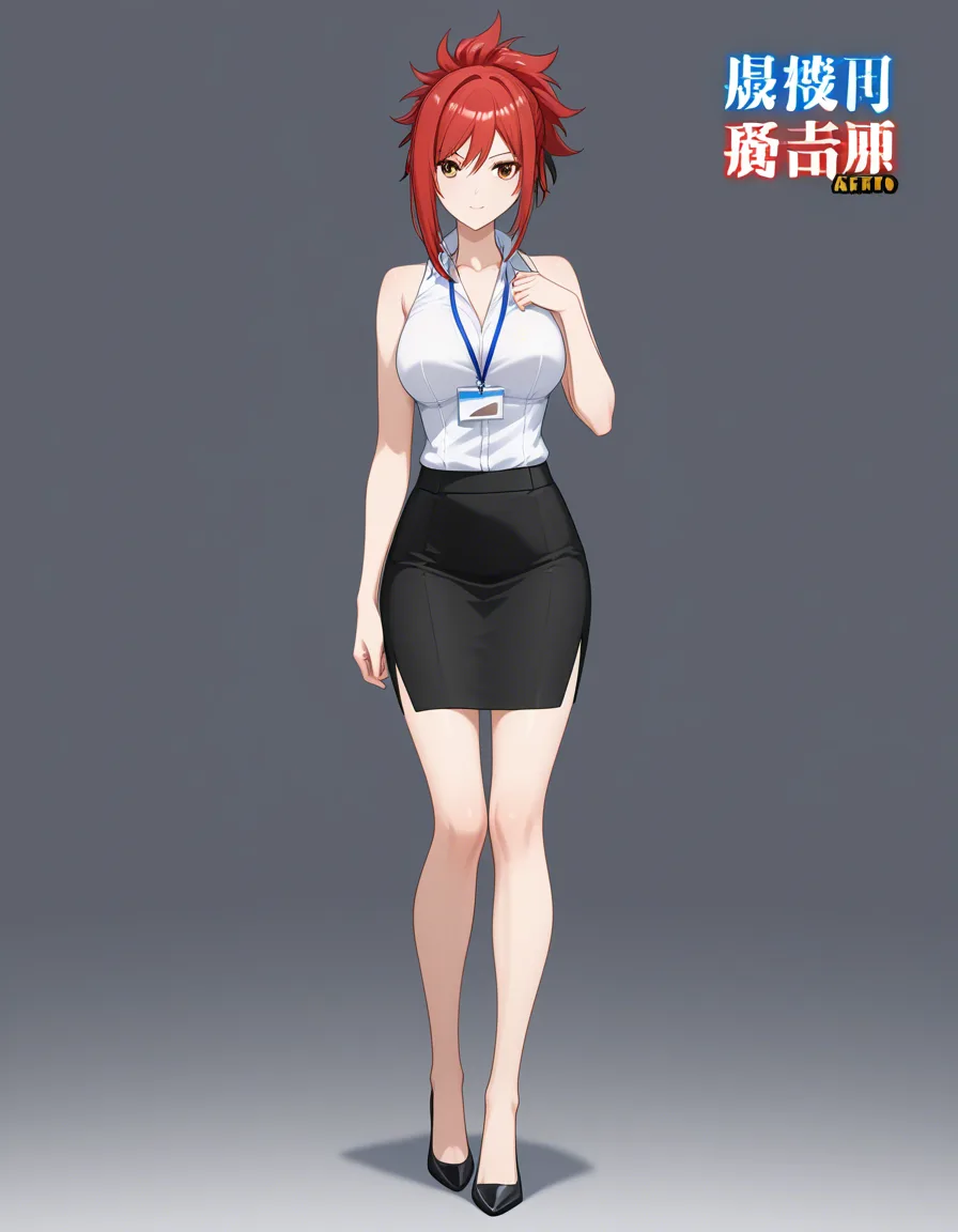best quality, polished, office lady, alternate costume, confident gaze, full body, visual novel art, hentai_studio_quality, nude, hentai_studio_quality, asuka, hentai_studio_quality, red hear, hentai_studio_quality, hentai_studio_quality