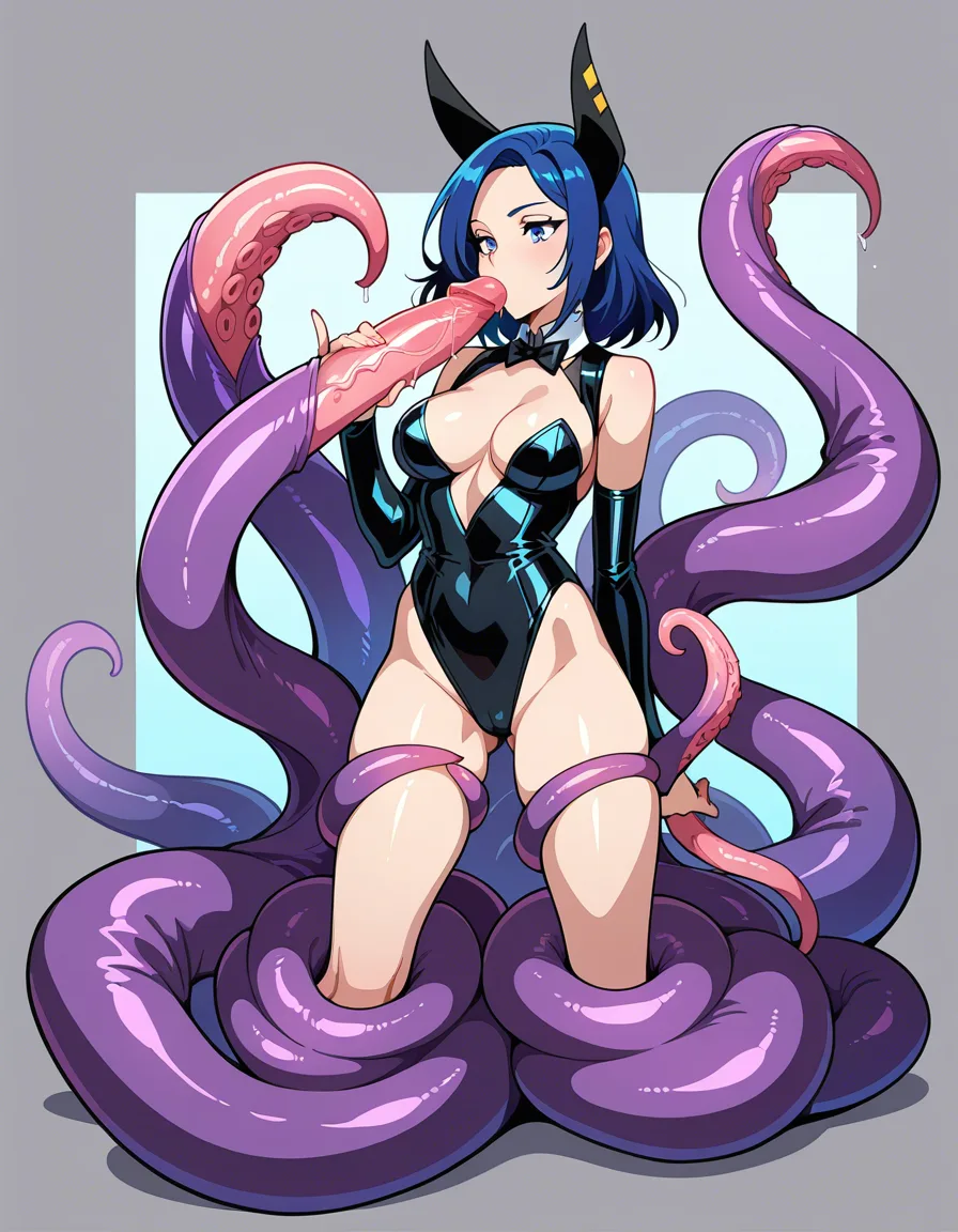 zatanna, tentacles , fellatio, hentai_studio_quality