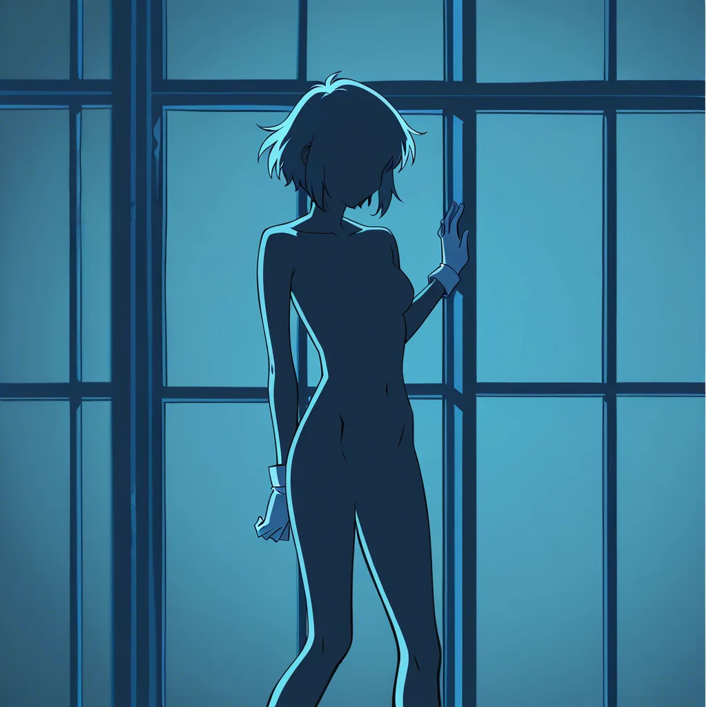 RAW photo, ultra realistic, solo, stomach, gloves, standing sex, window, spotlight, cinematic realism