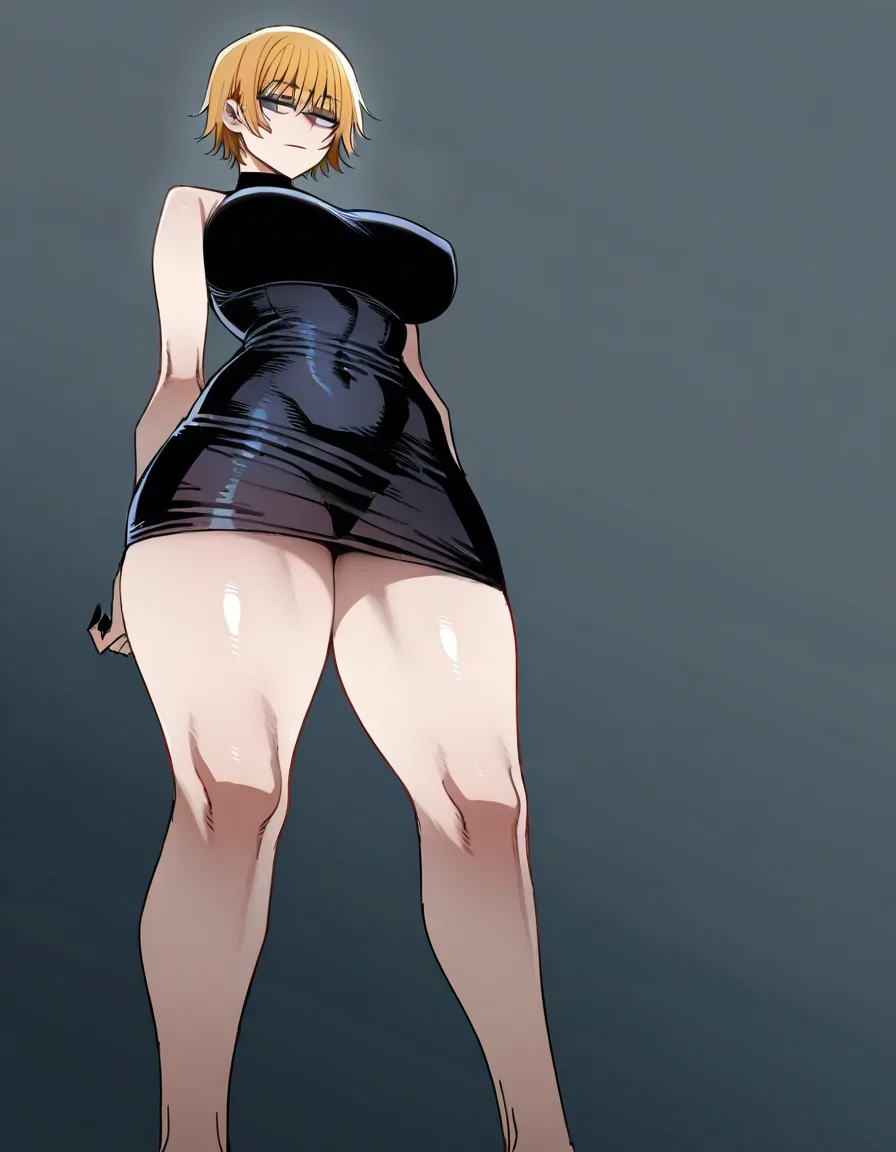 Nobara from jujutsu kaisen, Big breasts, thick thighs, black dress down to her legs, sleeveless, sensual pose, background white 



[ratatatat74] Bad Ending Party, hentai_studio_quality, hentai_studio_quality, hentai_studio_quality, hentai_studio_quality, hentai_studio_quality, hentai_studio_quality, hentai_studio_quality