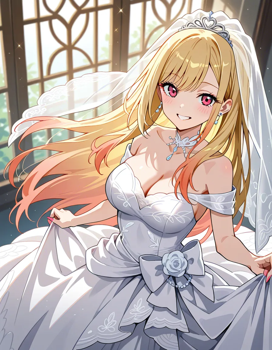 @kitagawa_marin wedding_dress, hentai_studio_quality