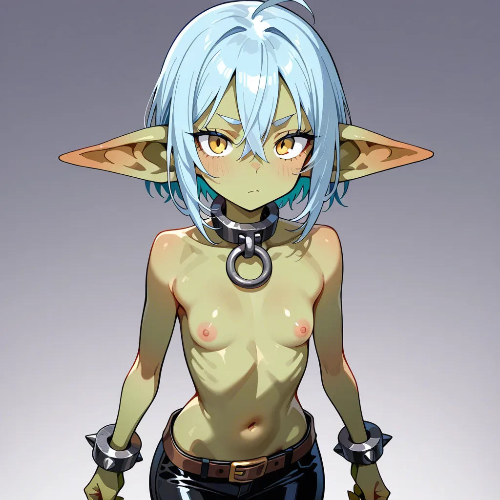 goblin on skinny trap, hentai_studio_quality