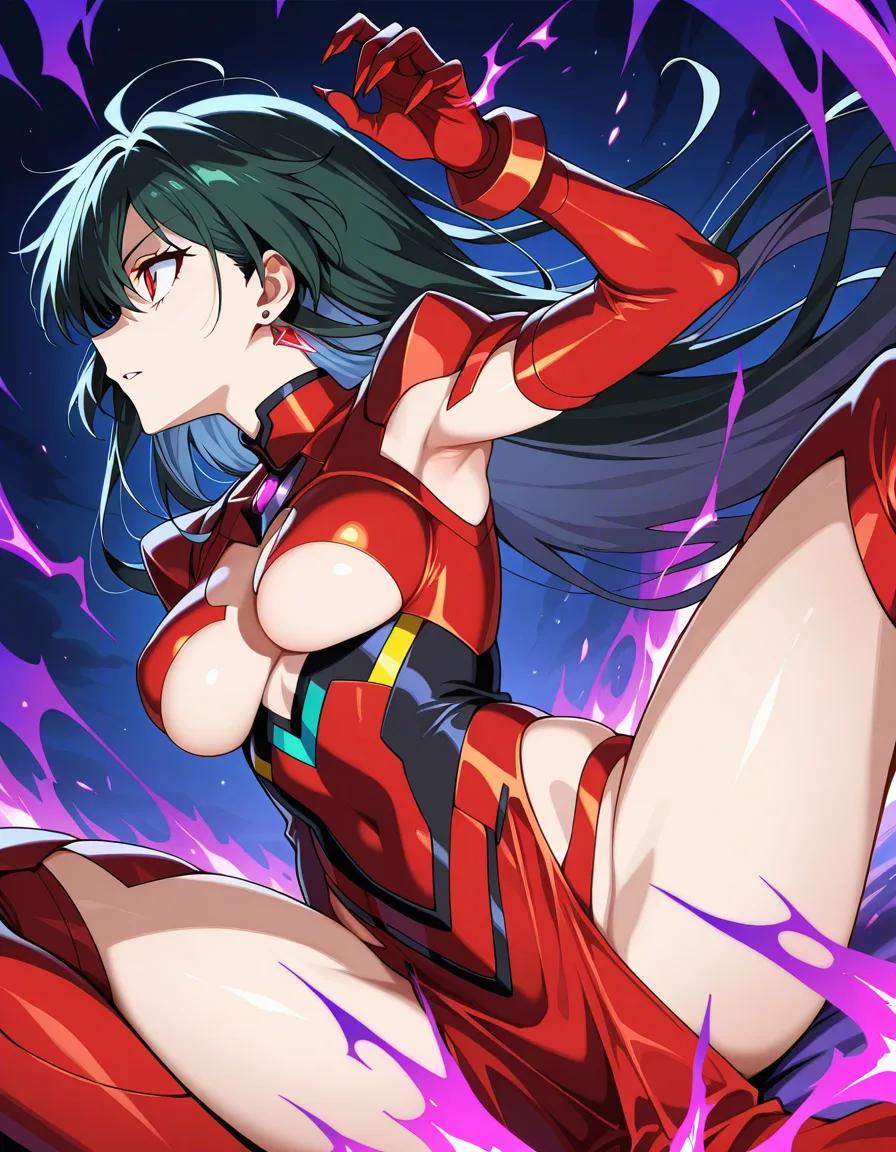 highly detailed, sharp, solo focus, jewelry, spread legs, wild energy, side view, vivid anime colors princess ivory with gg breast and is a hermaphrodite, hentai_studio_quality