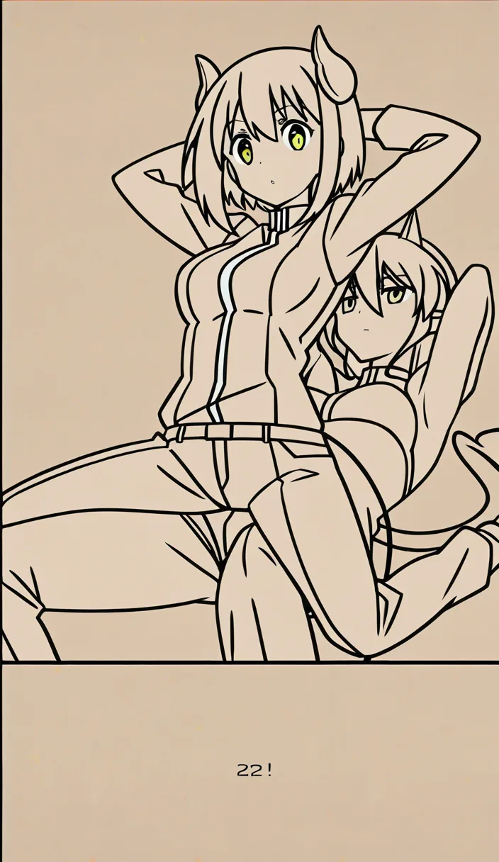 professional photo, high detail, demon girl, arms up, pants, reverse cowgirl, warm tones, cinematic realism