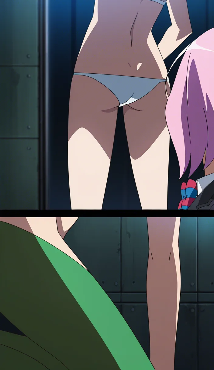 ultra detailed shading, multiple girls, stomach, bowtie, blowjob, military, anime style, (anime style:1.3), 2d, anime screencap, cel shading, flat color