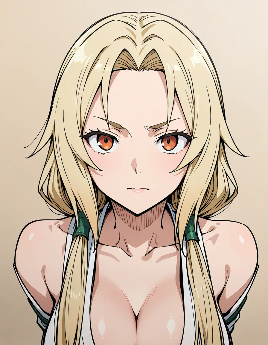Tsunade avec les sein complètement à l'air, hentai_studio_quality