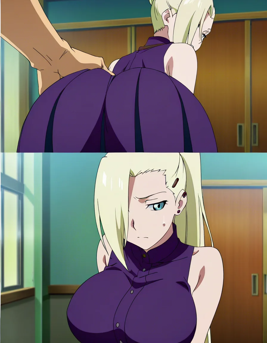 Yamanaka Ino, school, grabbing_another's_ass, eyes open, sniff, sweatdrop, hentai_studio_quality, (anime style:1.3), 2d, anime screencap, cel shading, flat color, (anime style:1.3), 2d, anime screencap, cel shading, flat color, (anime style:1.3), 2d, anime screencap, cel shading, flat color, (anime style:1.3), 2d, anime screencap, cel shading, flat color, (anime style:1.3), 2d, anime screencap, cel shading, flat color, (anime style:1.3), 2d, anime screencap, cel shading, flat color