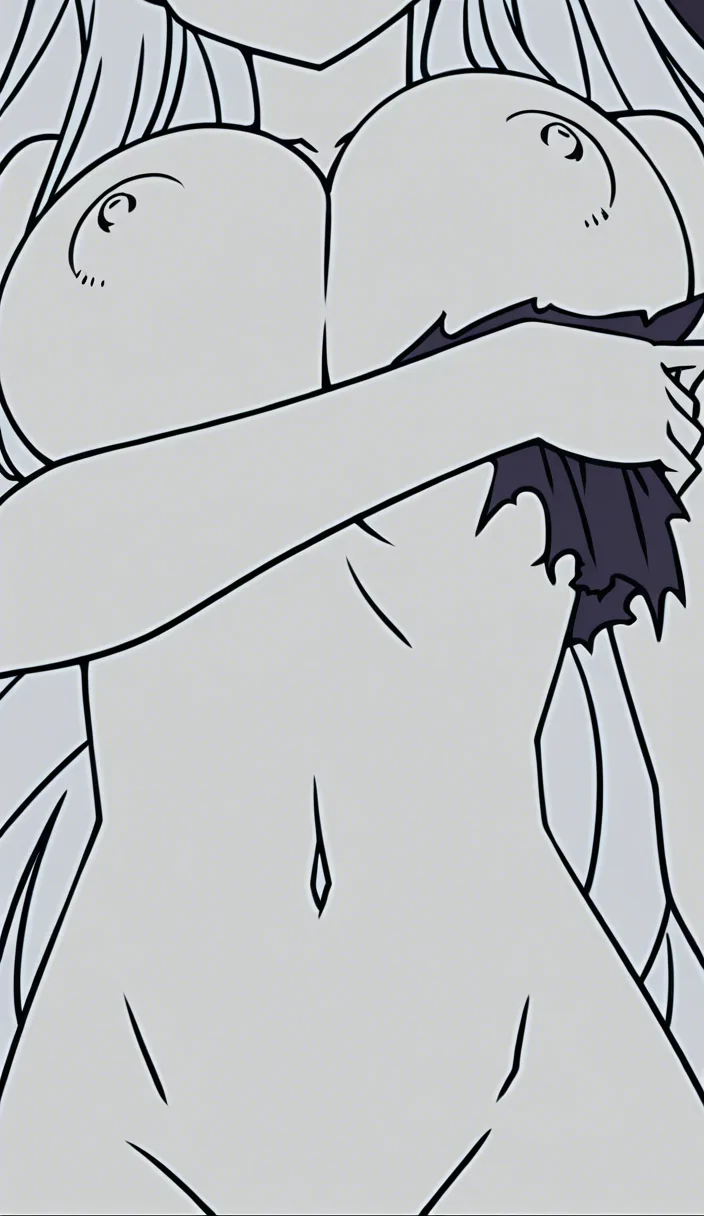 sorceress, ripping off clothes, big tits, naked, nude, dragons crown game