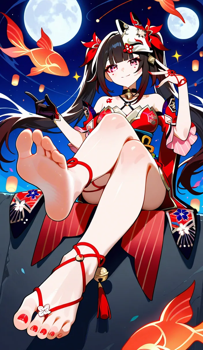 Sparkle, Honkai star rail, feet, hentai_studio_quality