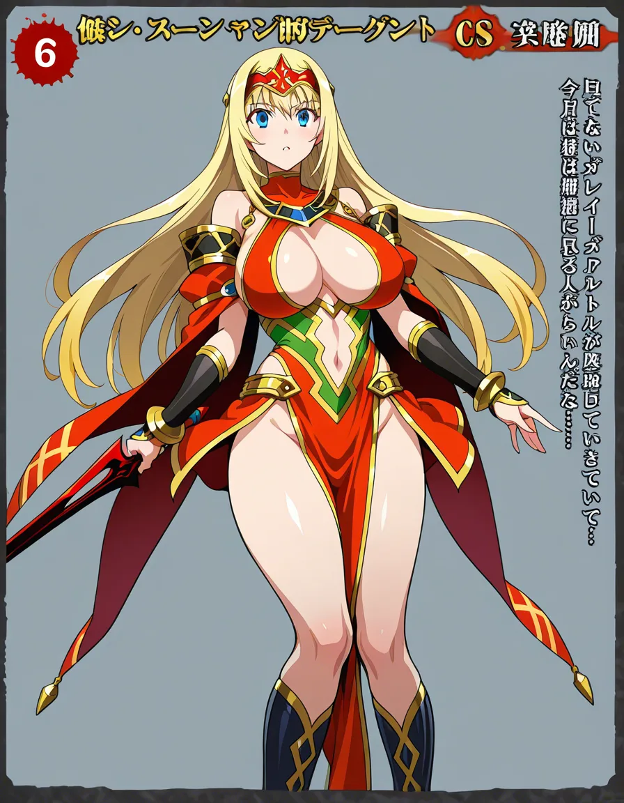 Queen's Blade limit break, hentai_studio_quality