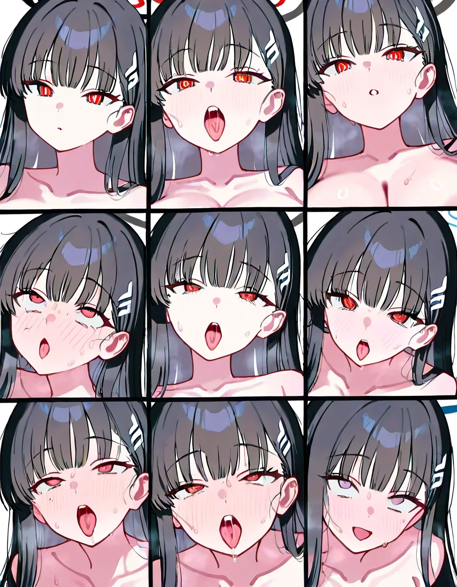 @ Rio Tsukatsuki (Blue Archive) & @ Noa Ushio (Blue Archive)
Naked. Both are *futanari* possessing male genitals. Noa has her cock inserted into Rio's pussy. Both have *ahegao* expressions and look like they are feeling great. Both are ejaculating profusely. Standing doggystyle position., hentai_studio_quality