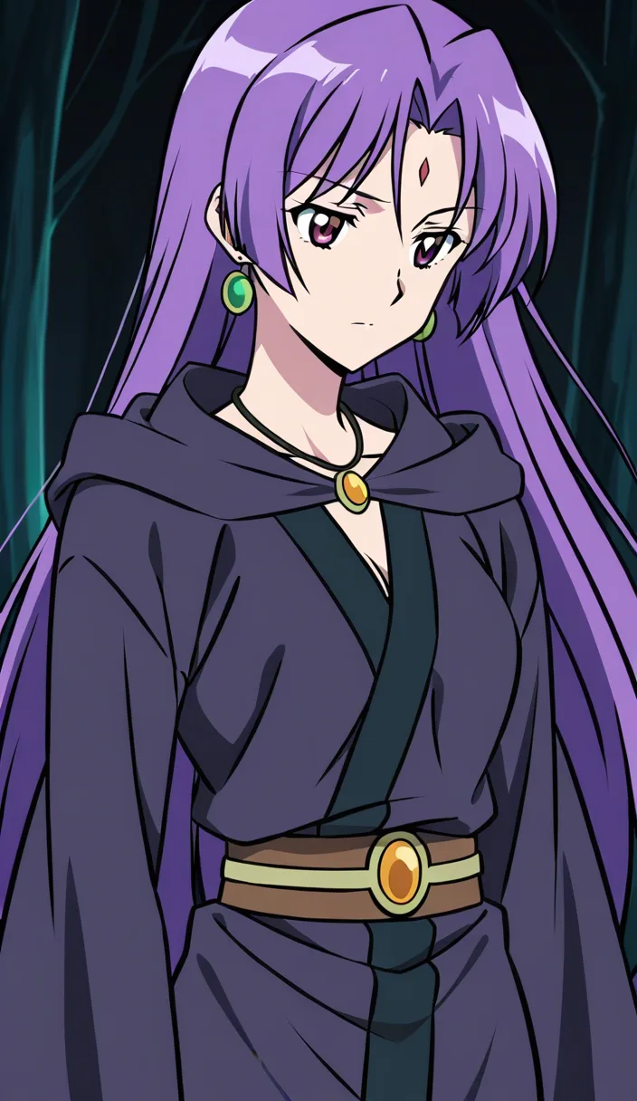 best quality, hyperrealistic, witch, purple hair, jewelry, cumshot, dslr quality