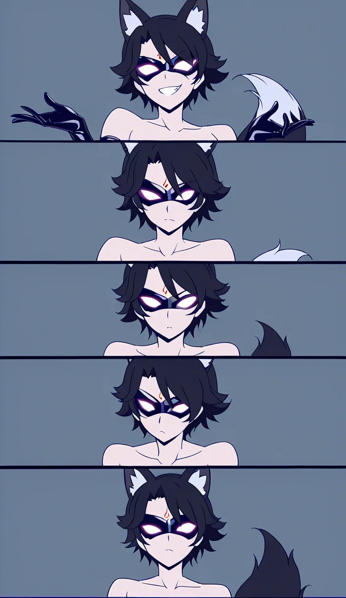 (masterpiece), anime, hentai, best quality, expressive eyes, perfect face, Cinder fall, rwby, fox woman, fox ears, fox tail, latex, latex legwear, latex gloves, elbow gloves, thighhighs, domino mask, eye mask, nude, nipples, anus, vagina, masturbating, female masturbation, dildo, riding dildo, squatting over dildo, facing camera, squirting, orgasm, furry, female furry, furrification, black fur