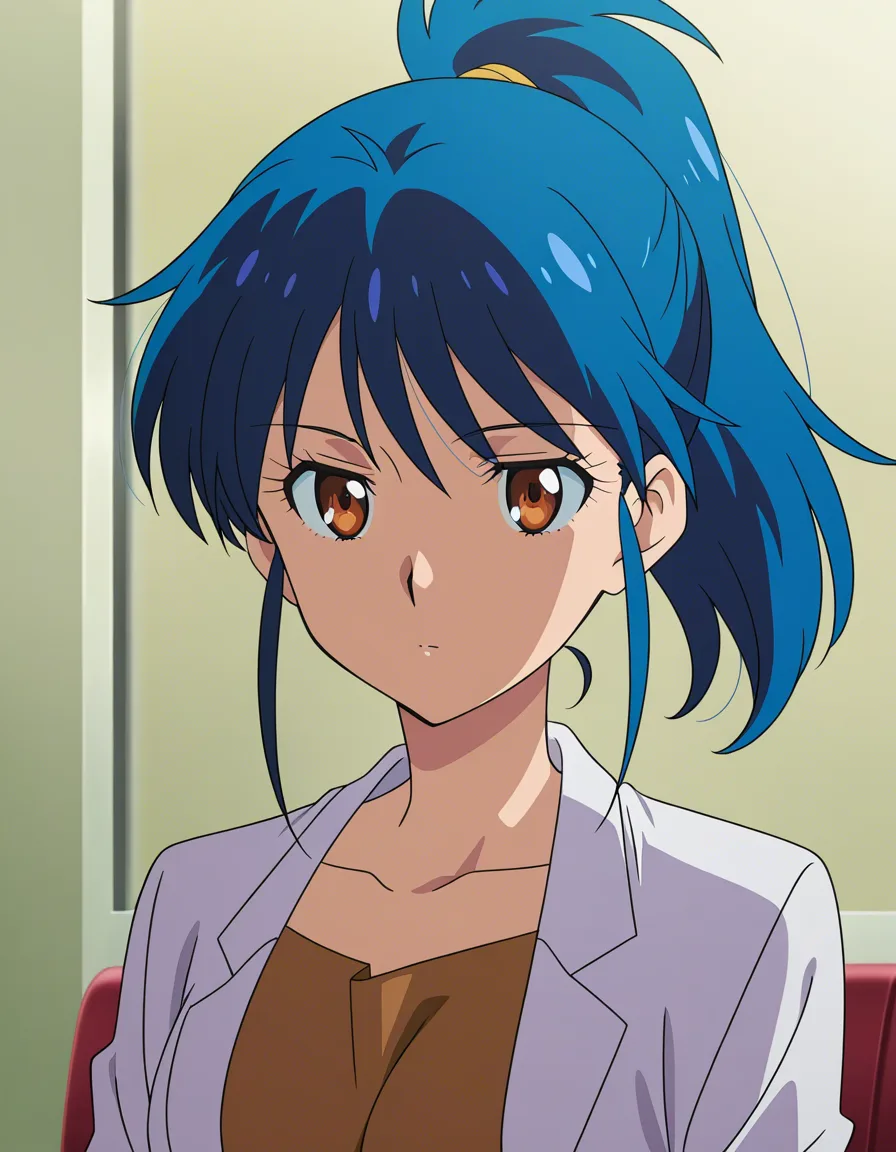 Morisaki Natsumi from isshou senki, (anime style:1.3), 2d, anime screencap, cel shading, flat color, @00osamio00