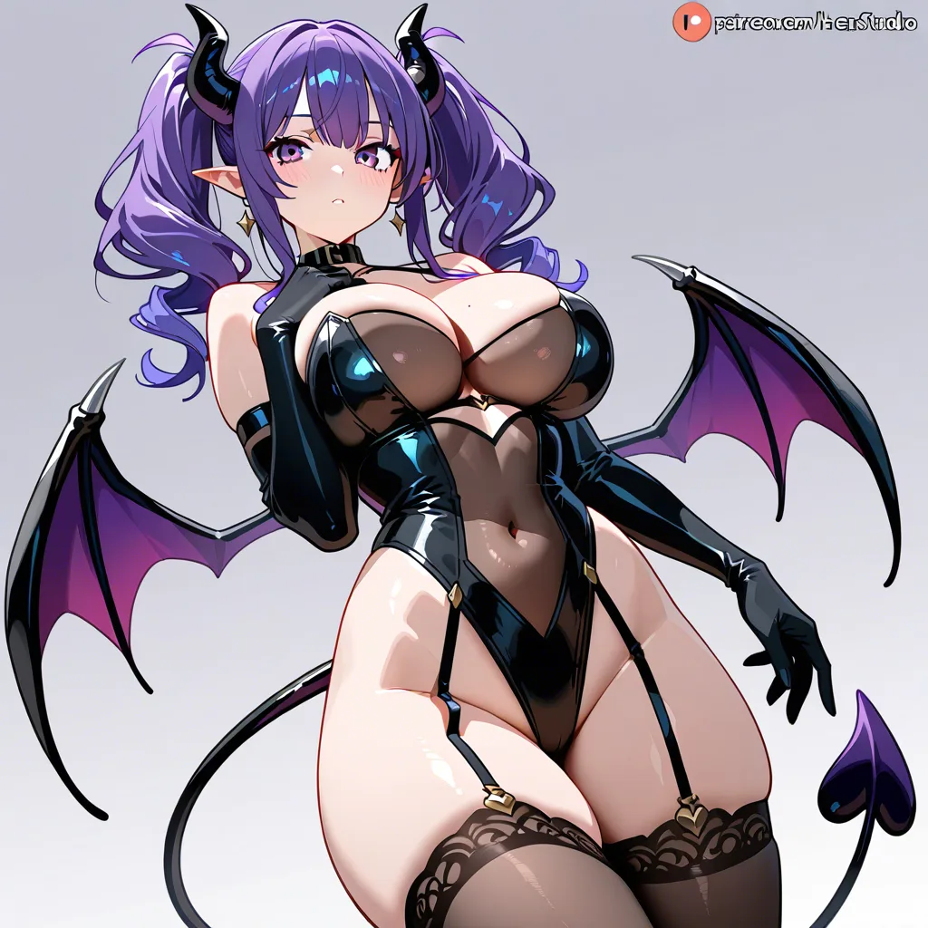 succubus thick_thighs large_breasts