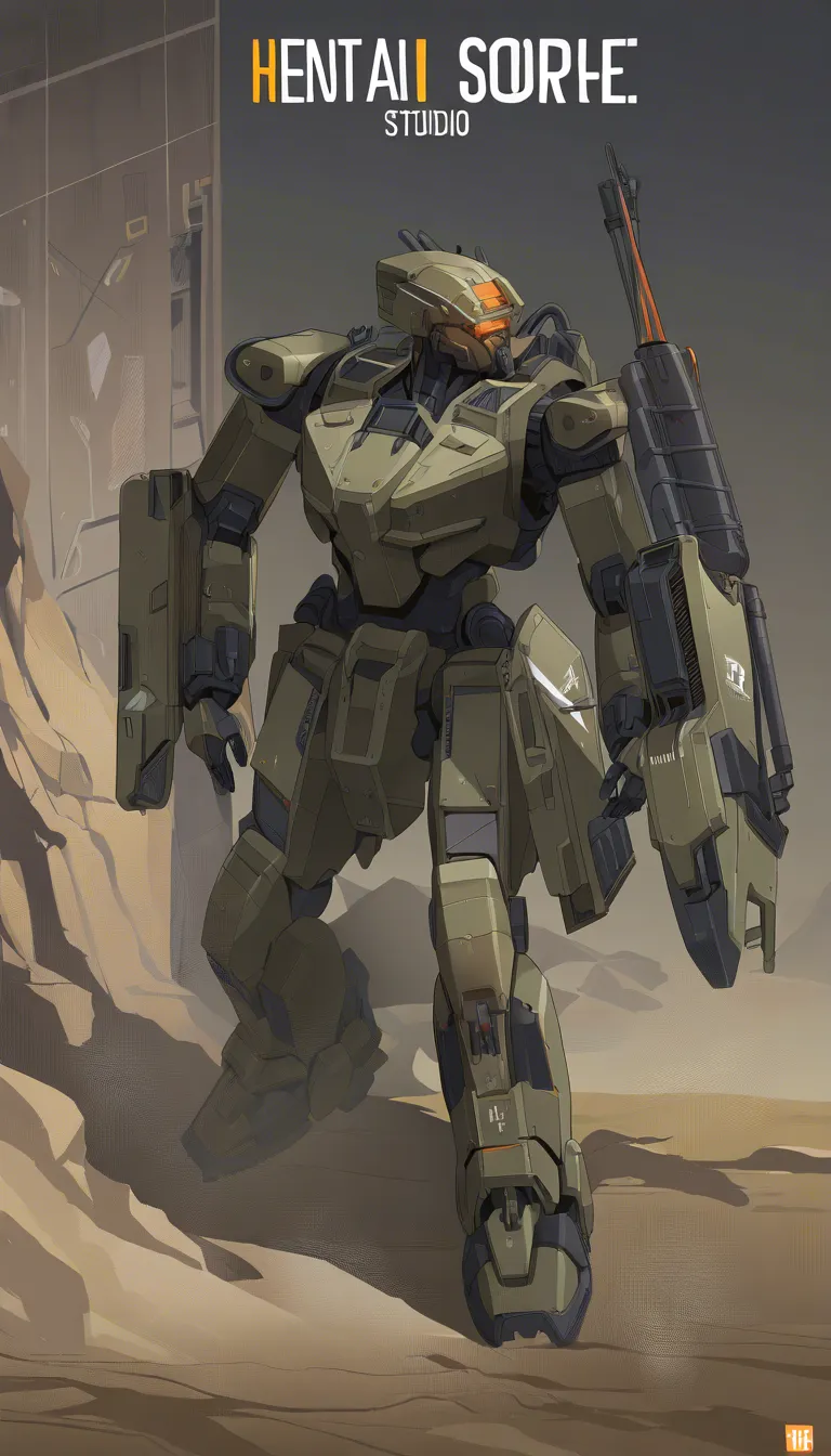 mech machine guard by gate,showing up tentacle and start fuck mech machine guard