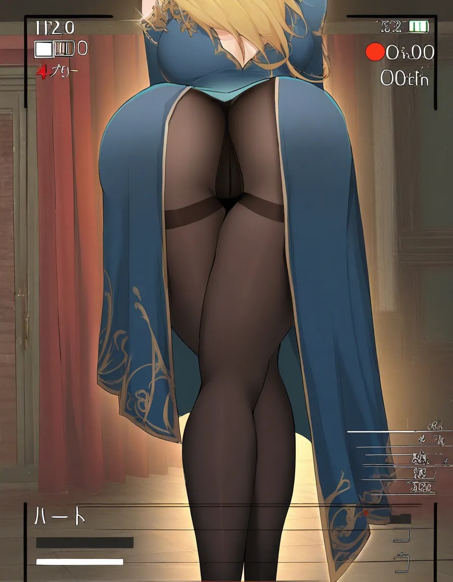 sharp focus, 8k uhd, mature female, official alternate costume, presenting, film photography, hentai_studio_quality