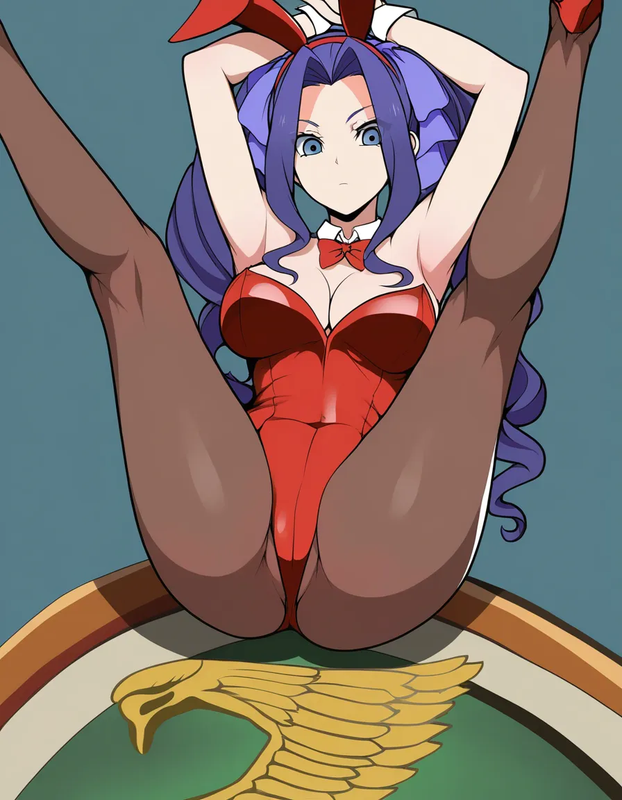 melty q melromarc, playboy_bunny, spread_legs, hentai_studio_quality, hentai_studio_quality