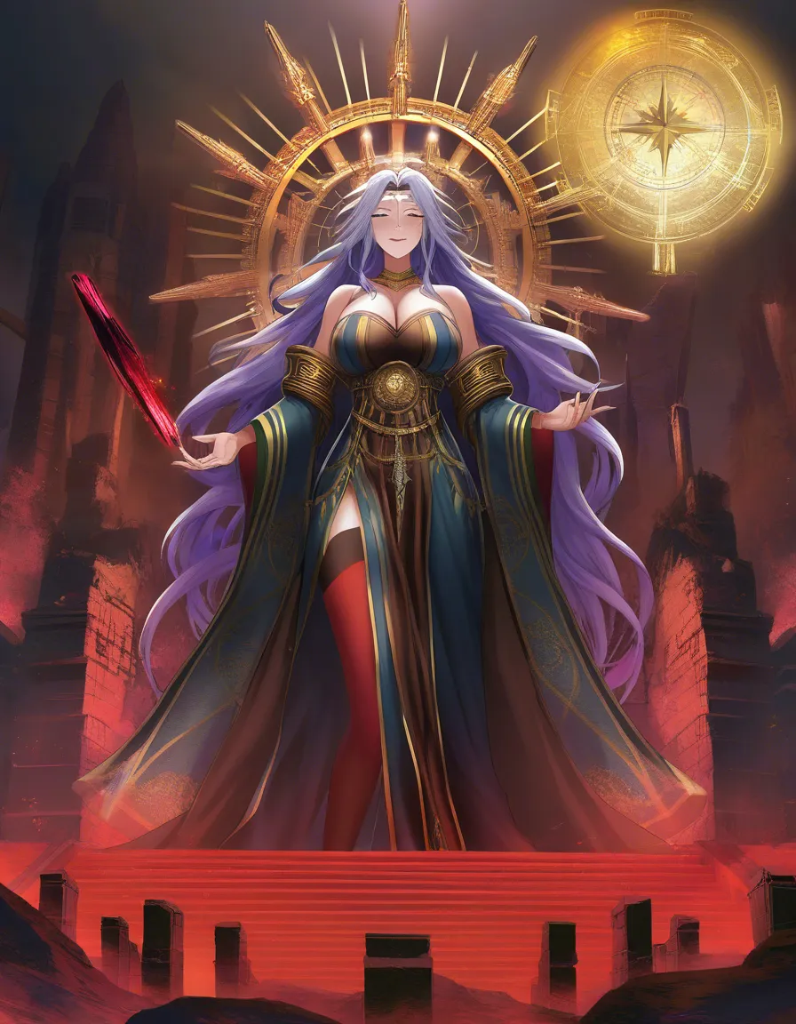 highres, vivid, mature female, visually novel art, goddess, hentai_studio_quality