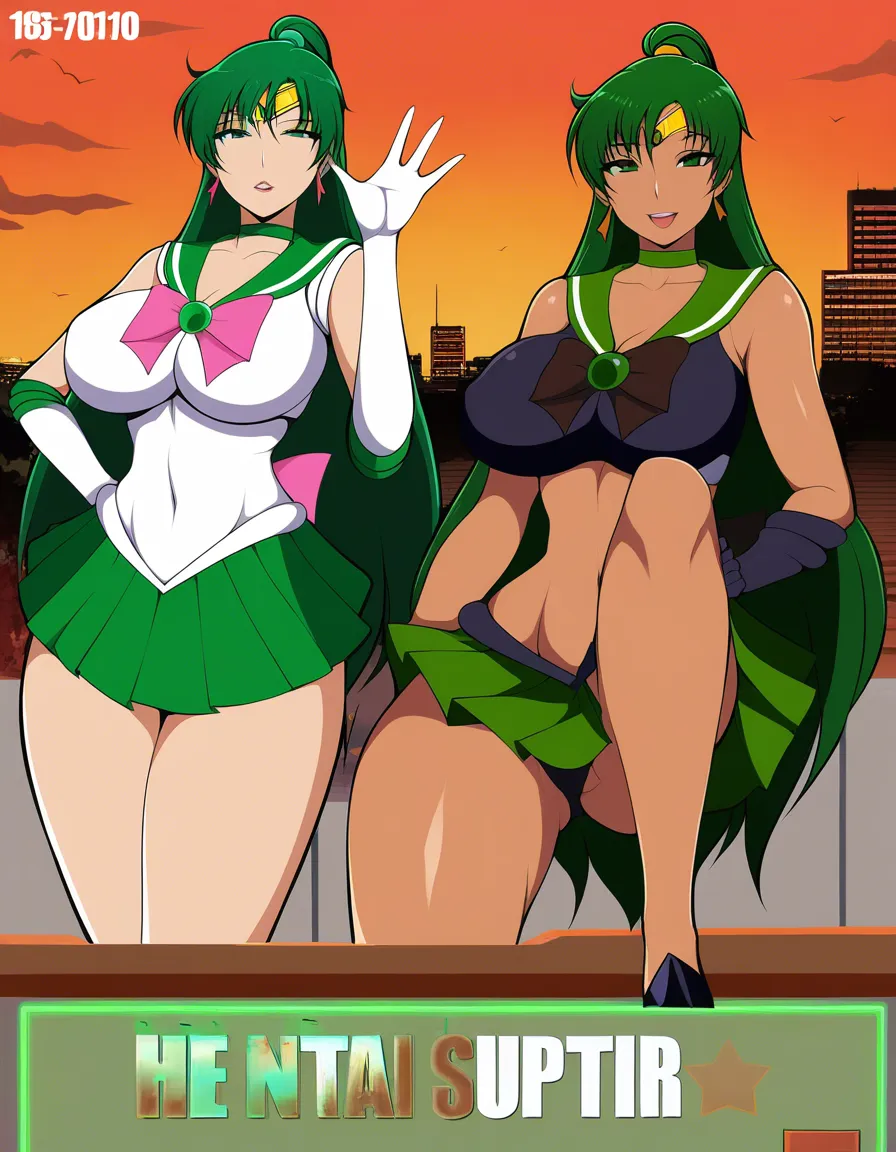 sailor_pluto , sailor_jupiter, prostitute , ultra detailed, hentai_studio_quality,,, hentai_studio_quality