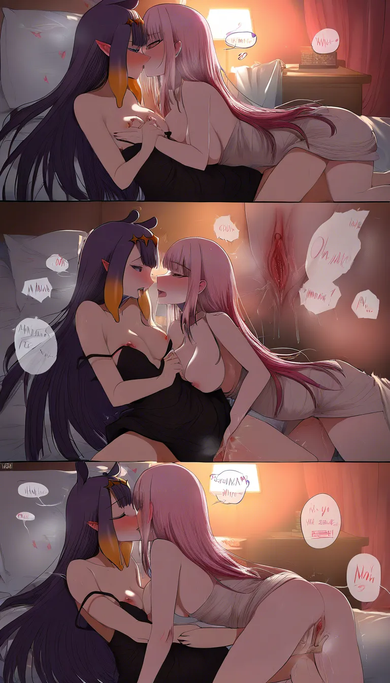 2girls yuri sex , @mori_calliope , @ninomae_ina'nis , bedroom , dress , undressing , on_side , pussy_juice cumming, imminent_kiss , fingering , vaginal , nipple_stimulation , hentai_studio_quality, hentai_studio_quality, hentai_studio_quality, hentai_studio_quality