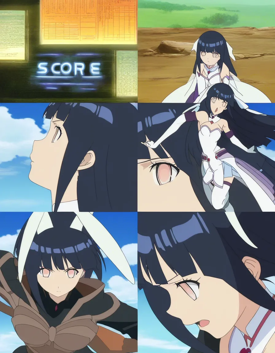 @hyuuga_hinata petite white_thighhighs, (, (anime style:1.3), 2d, anime screencap, cel shading, flat color